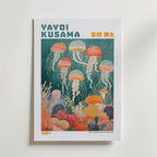 Yayoi Kusama Floating Jellyfish Reverie Poster