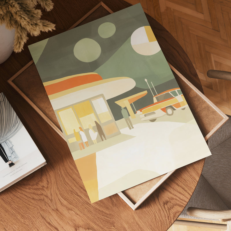 Orbit Café Poster
