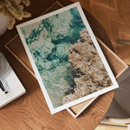 Crystal Reef Water Poster