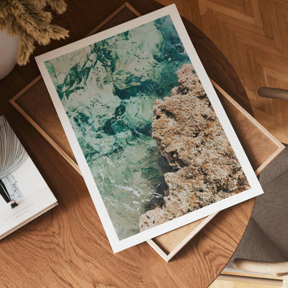 Crystal Reef Water Poster