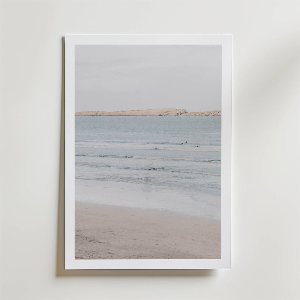 Calm Shoreline Stillness Poster