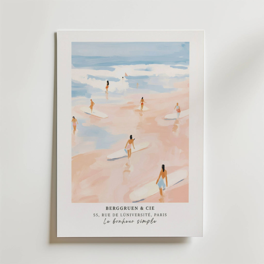 Endless Summer Paris Poster affisch – poster till väggdekoration – köp online hos Bozetto