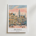 Brussels Grand Square Poster