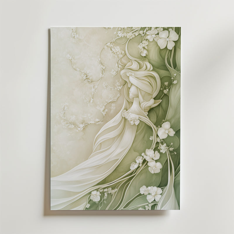 Abstract Blossom Grace Poster