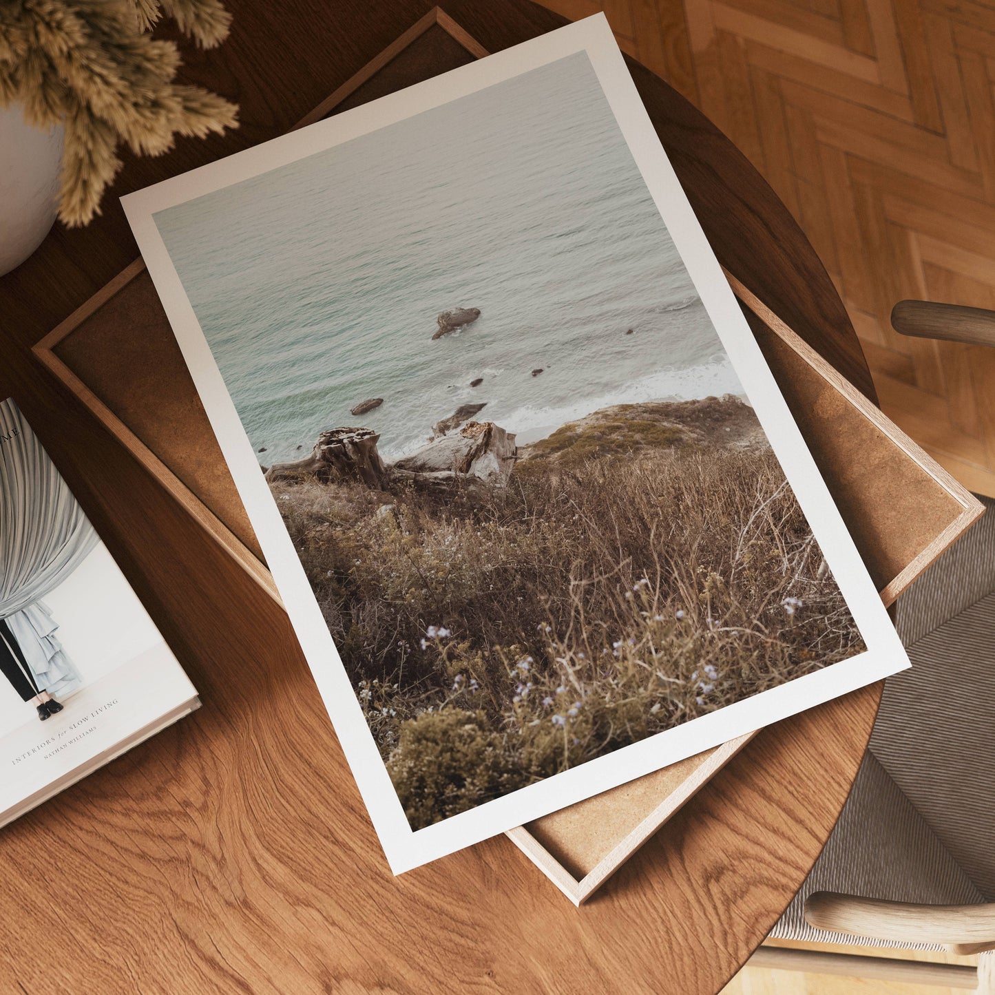 Wild Coastline Vista Poster