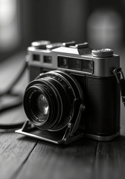 Old School Camera Poster