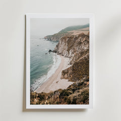 Coastal Cliff Serenity Poster
