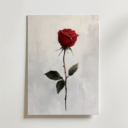 Red Rose Poster