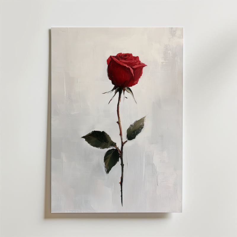Red Rose Poster