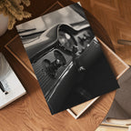 Old School Car Dashboard Poster