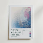 Yayoi Kusama Whispering Blue Forms Poster