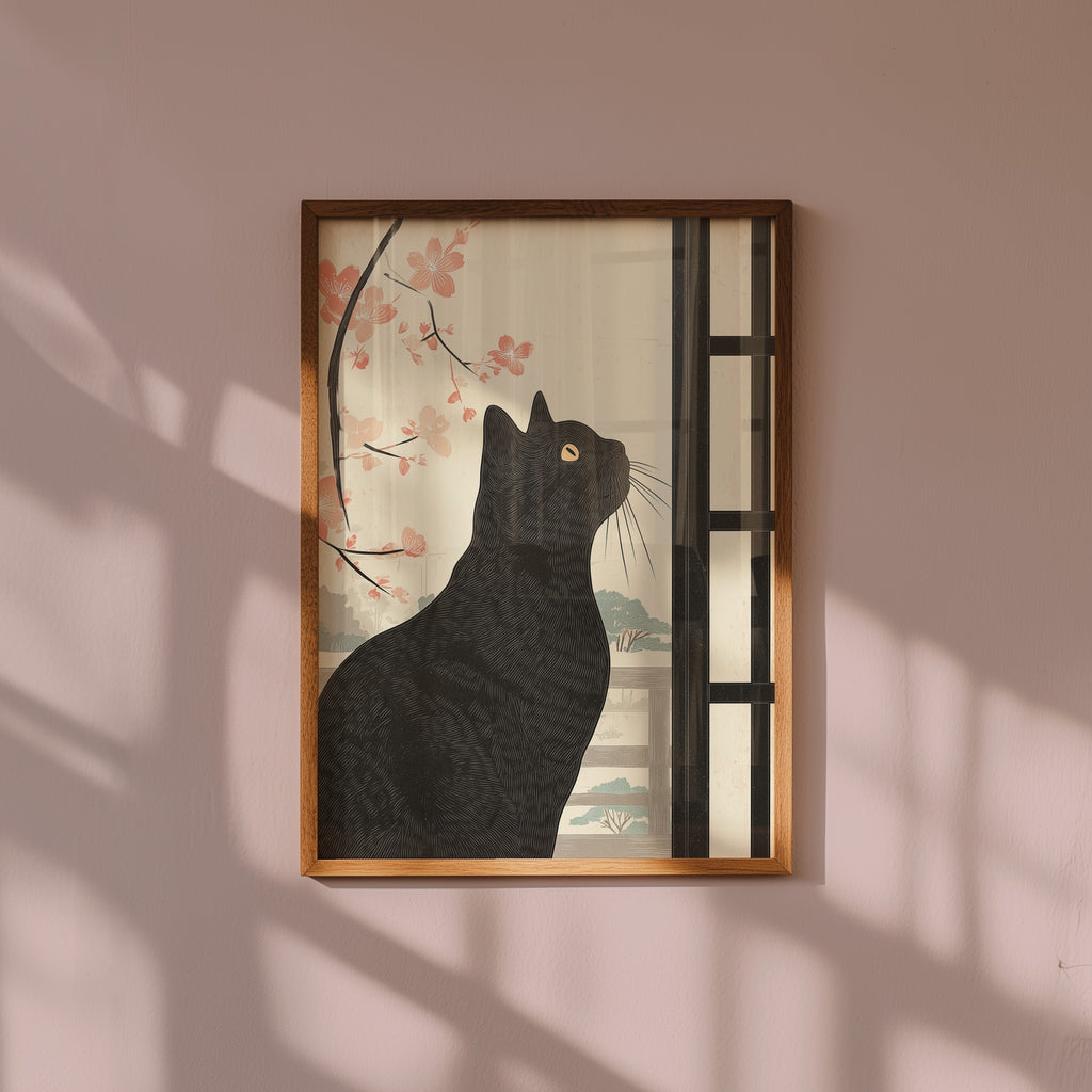 Midnight Sakura Poster