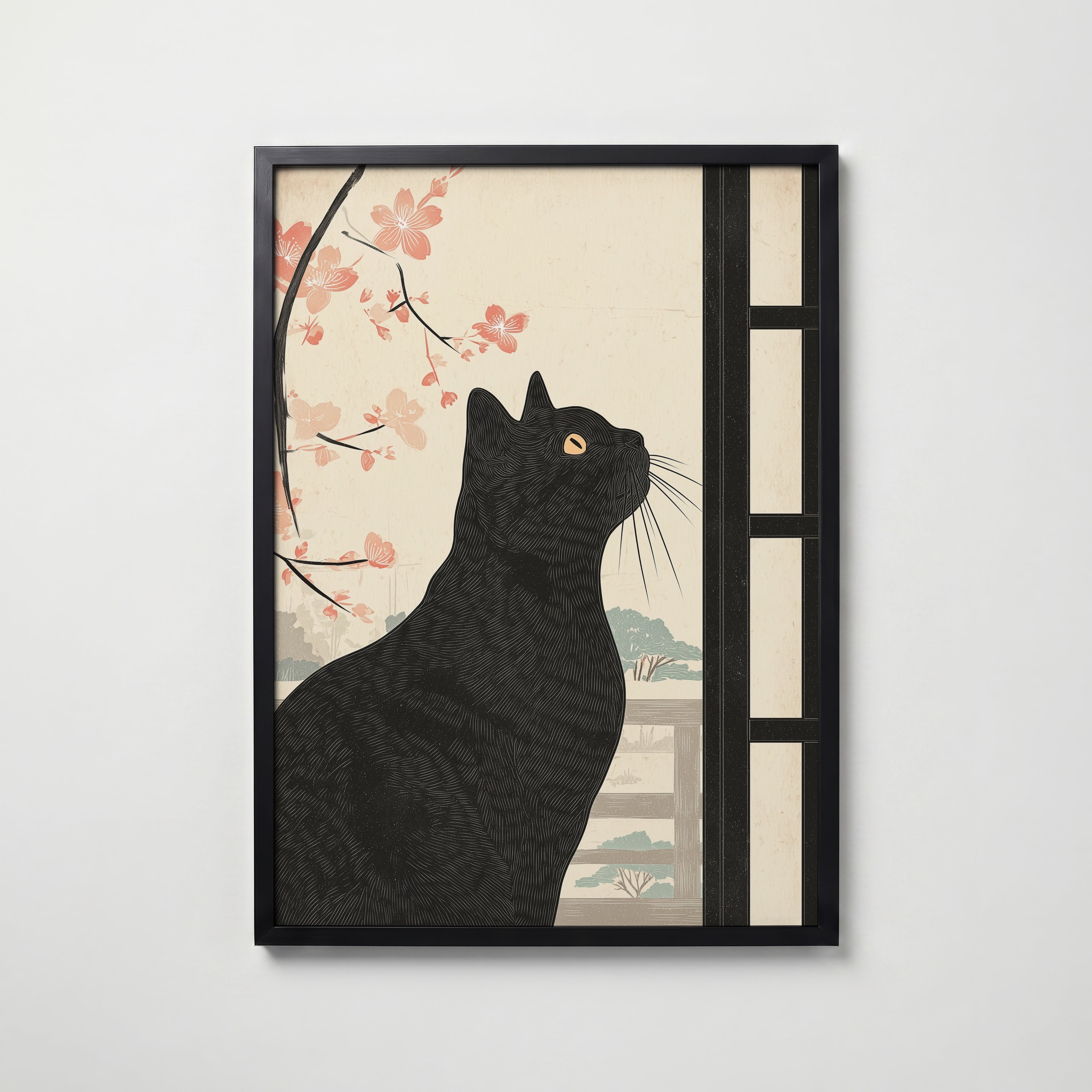 Midnight Sakura Poster