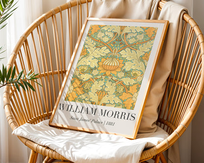 William Morris Saint James' Palace 1881 Poster