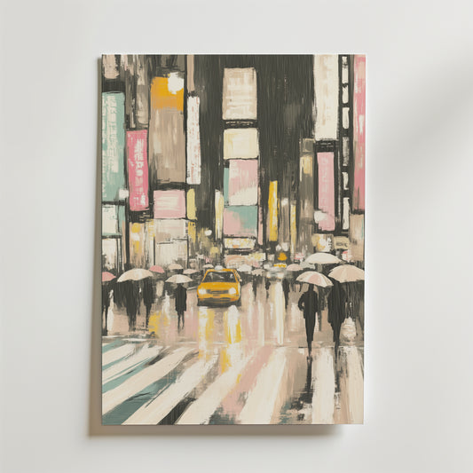 Neon Downpour Poster