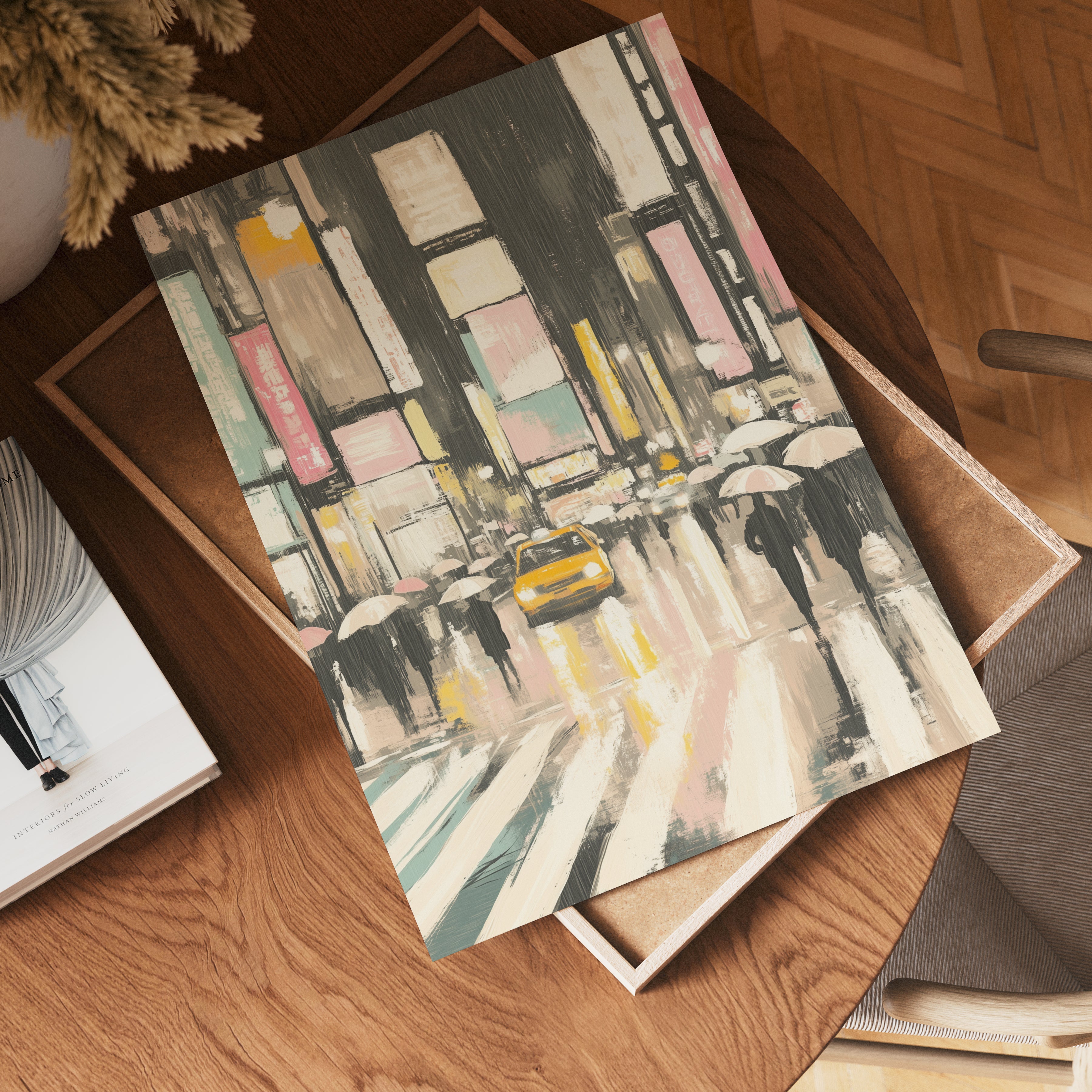 Neon Downpour Poster