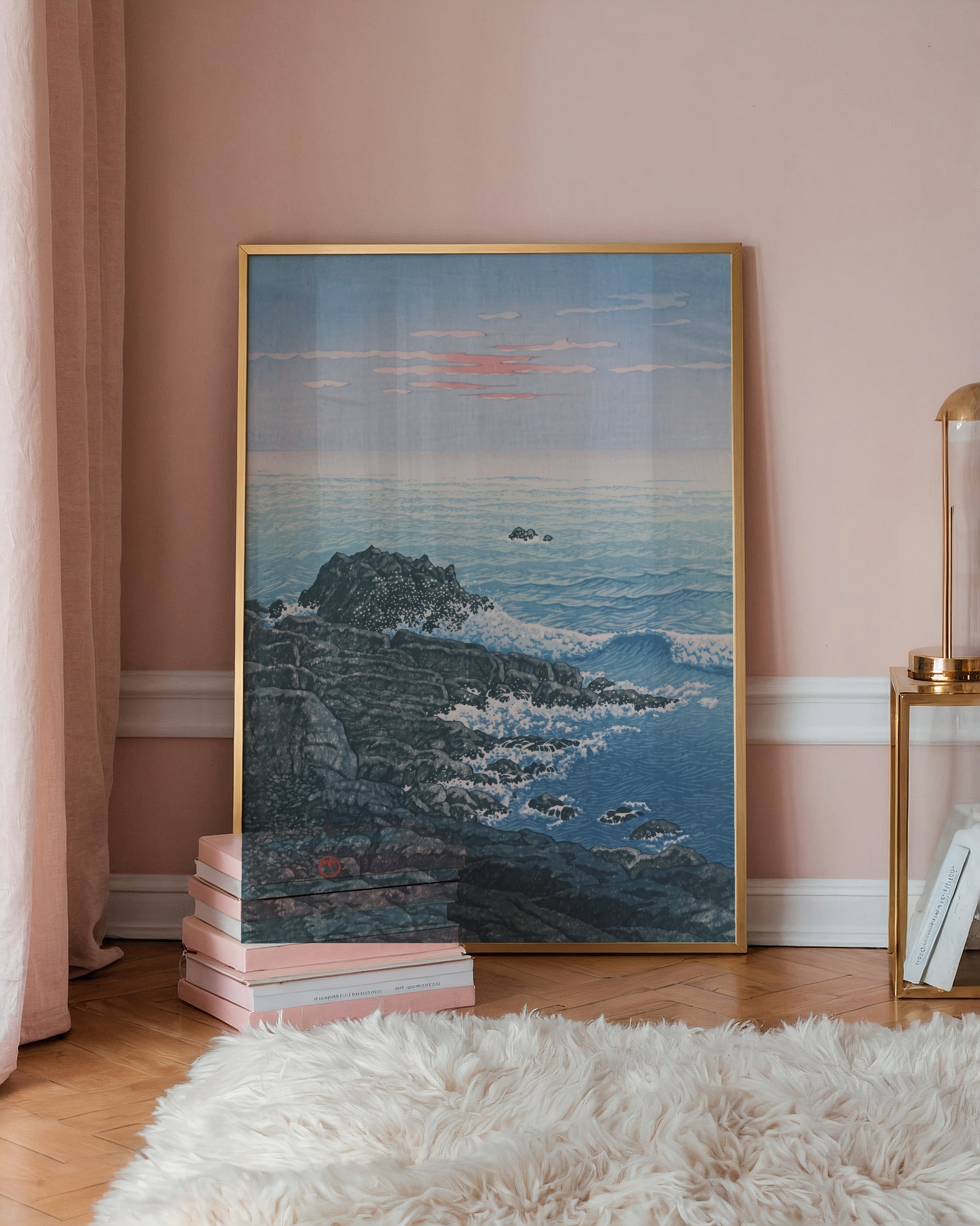 Morning at Cape Inubo Kawase Hasui Poster affisch – köp poster online – Bozetto väggdekoration