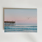 Pastel Pier Horizon Poster
