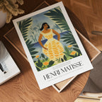 Polynésie, le ciel Matisse Poster