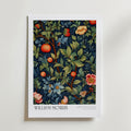 William Morris Midnight Orchard Poster