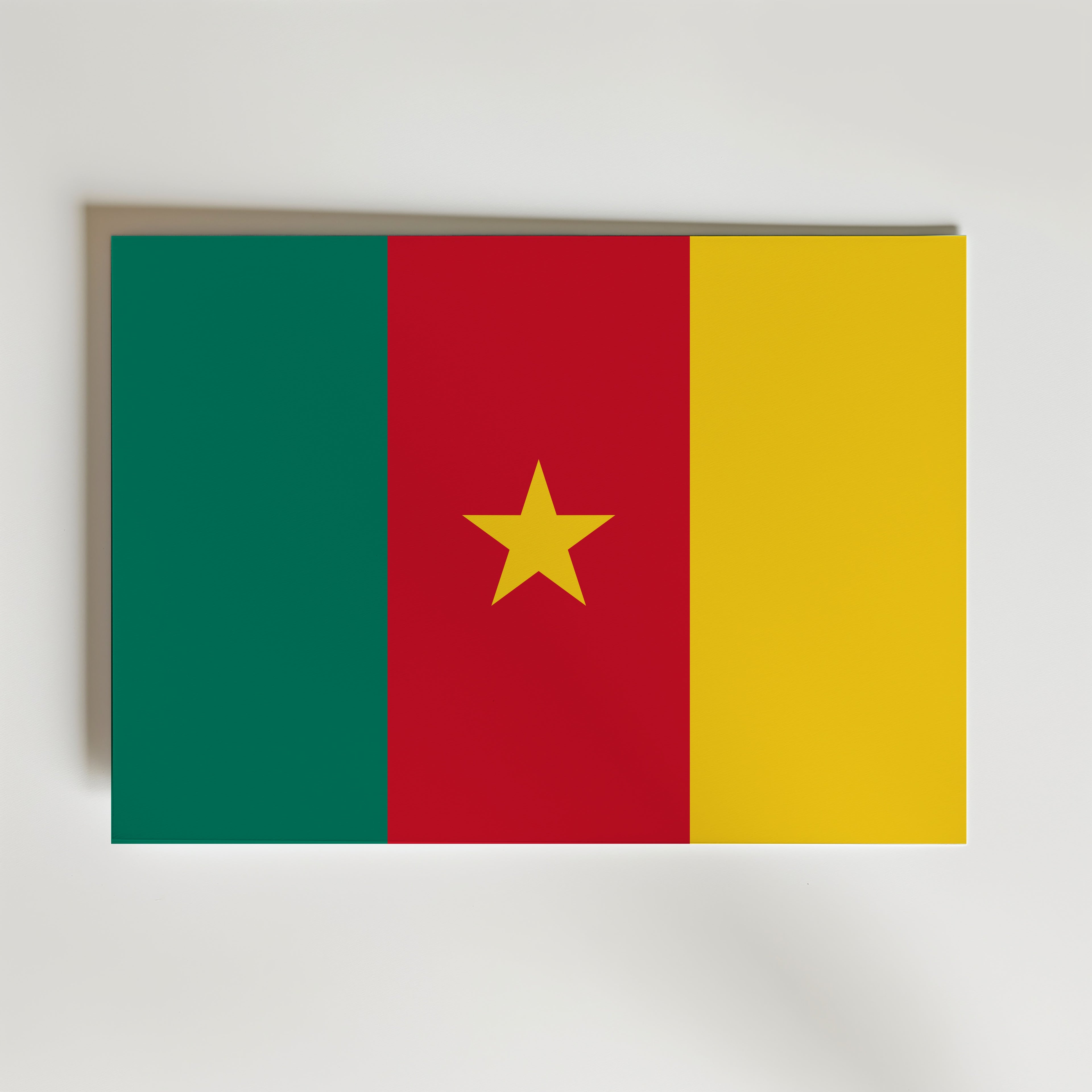 Cameroon National Flag Poster affisch – poster till väggdekoration – köp online hos Bozetto