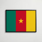 Cameroon National Flag Poster affisch – köp poster online – Bozetto väggdekoration