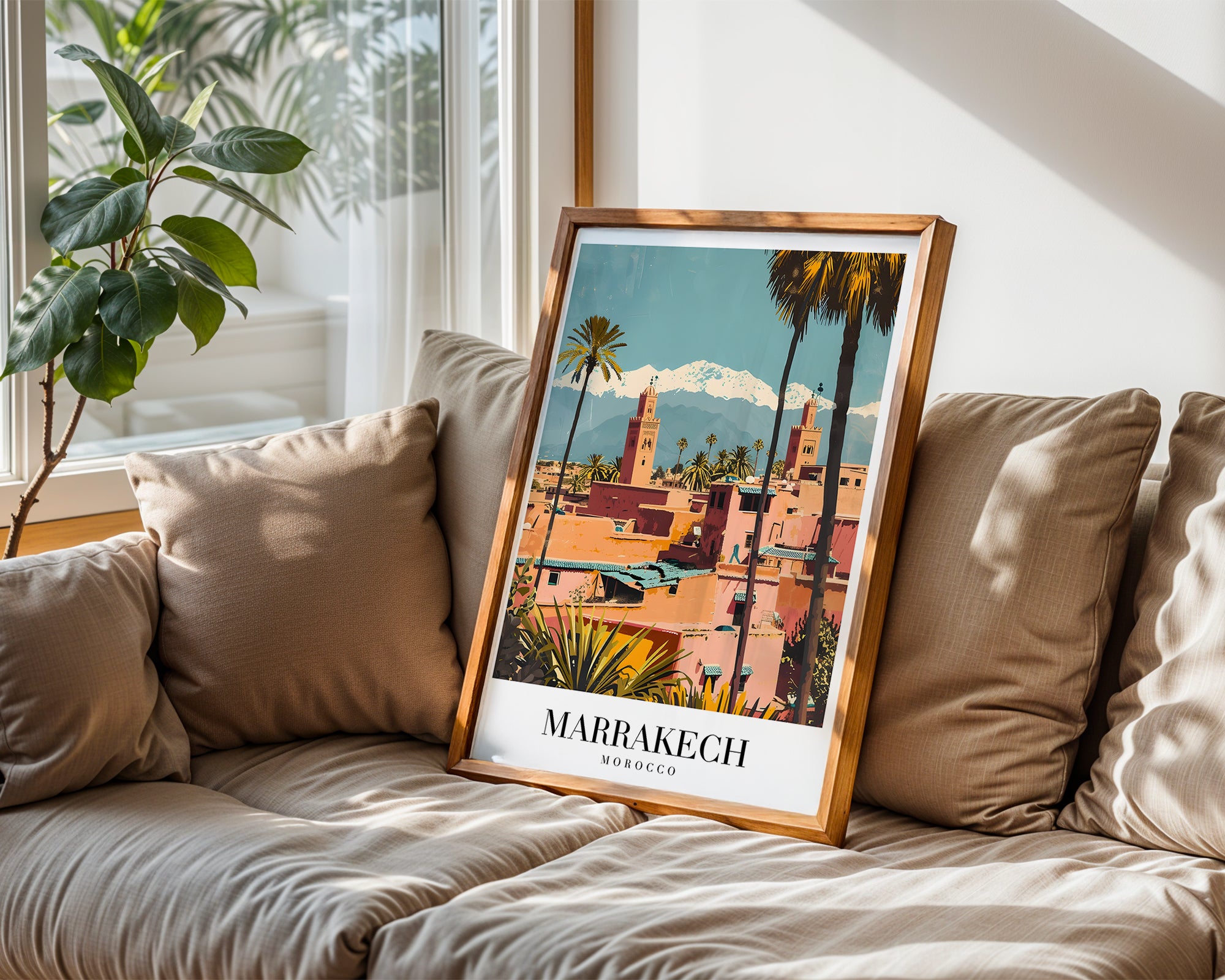 Marrakech Beneath The Atlas Poster