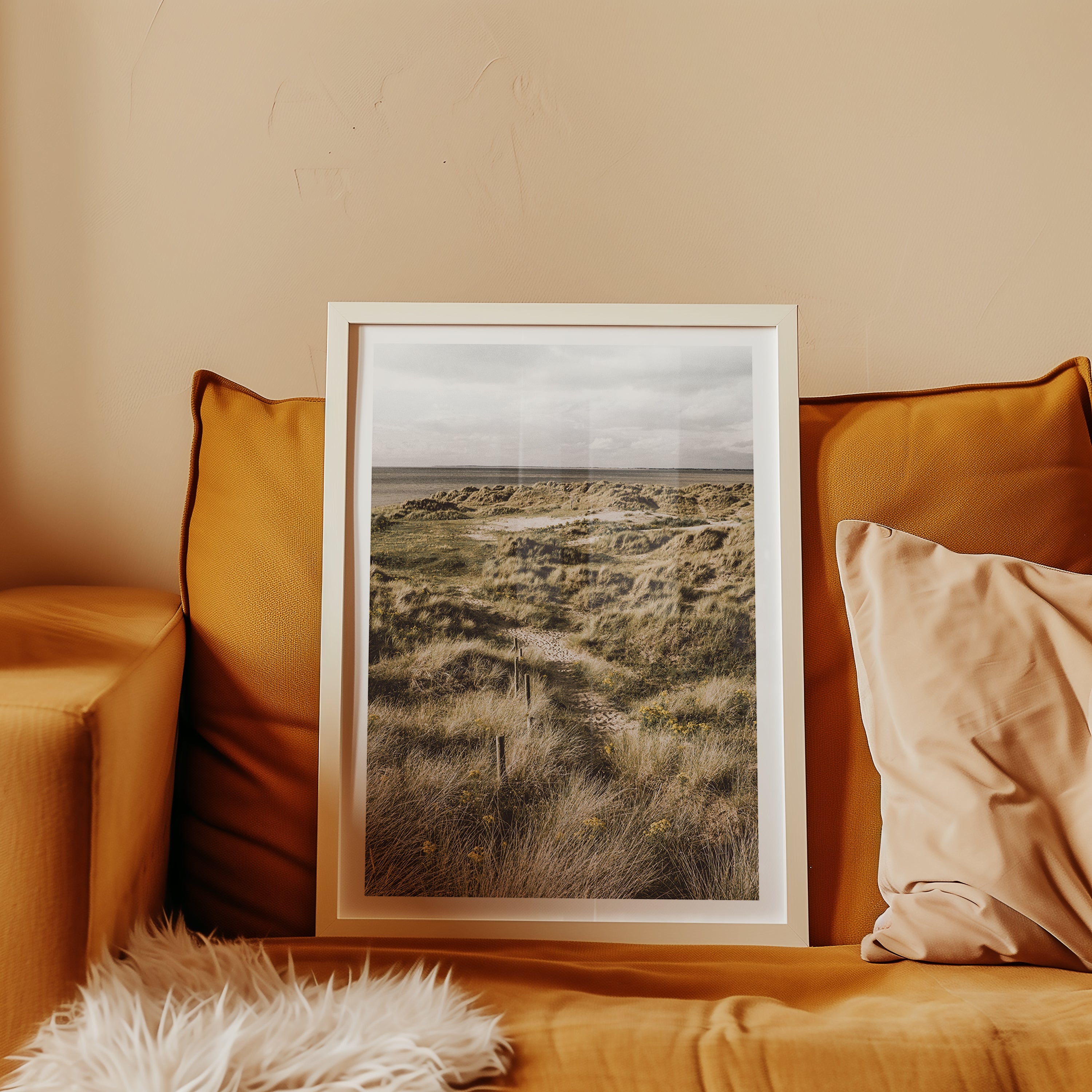 Coastal Dunes Path Poster