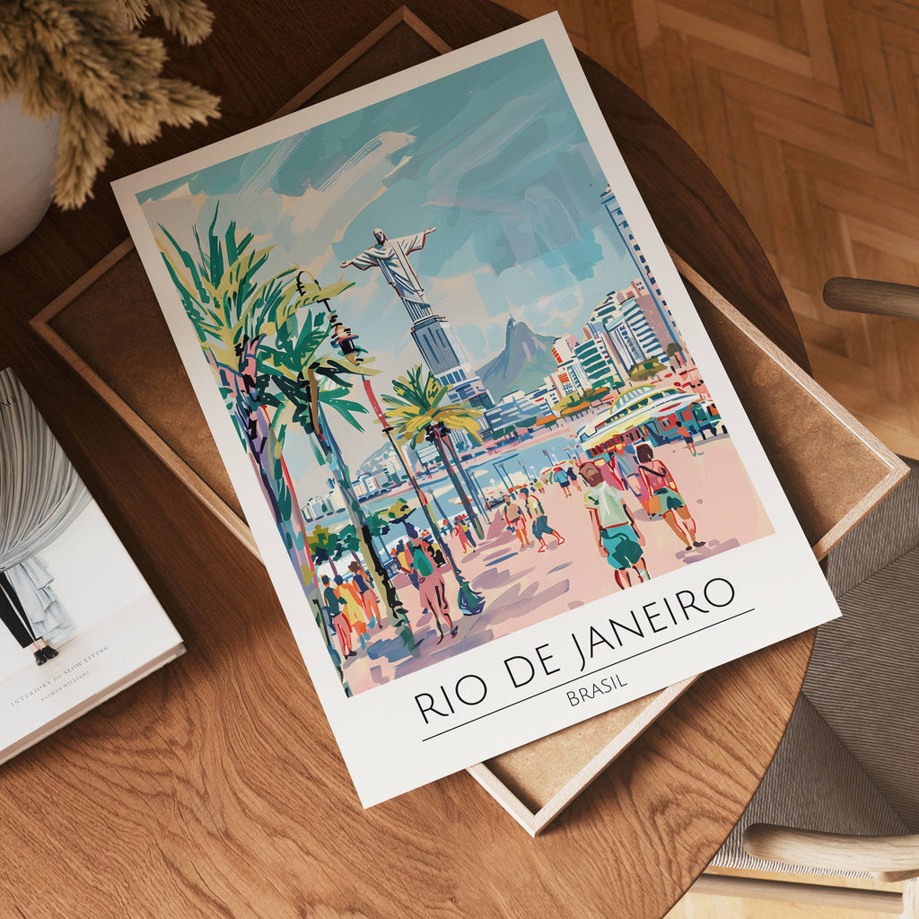 Rio de Janeiro Skyline Poster