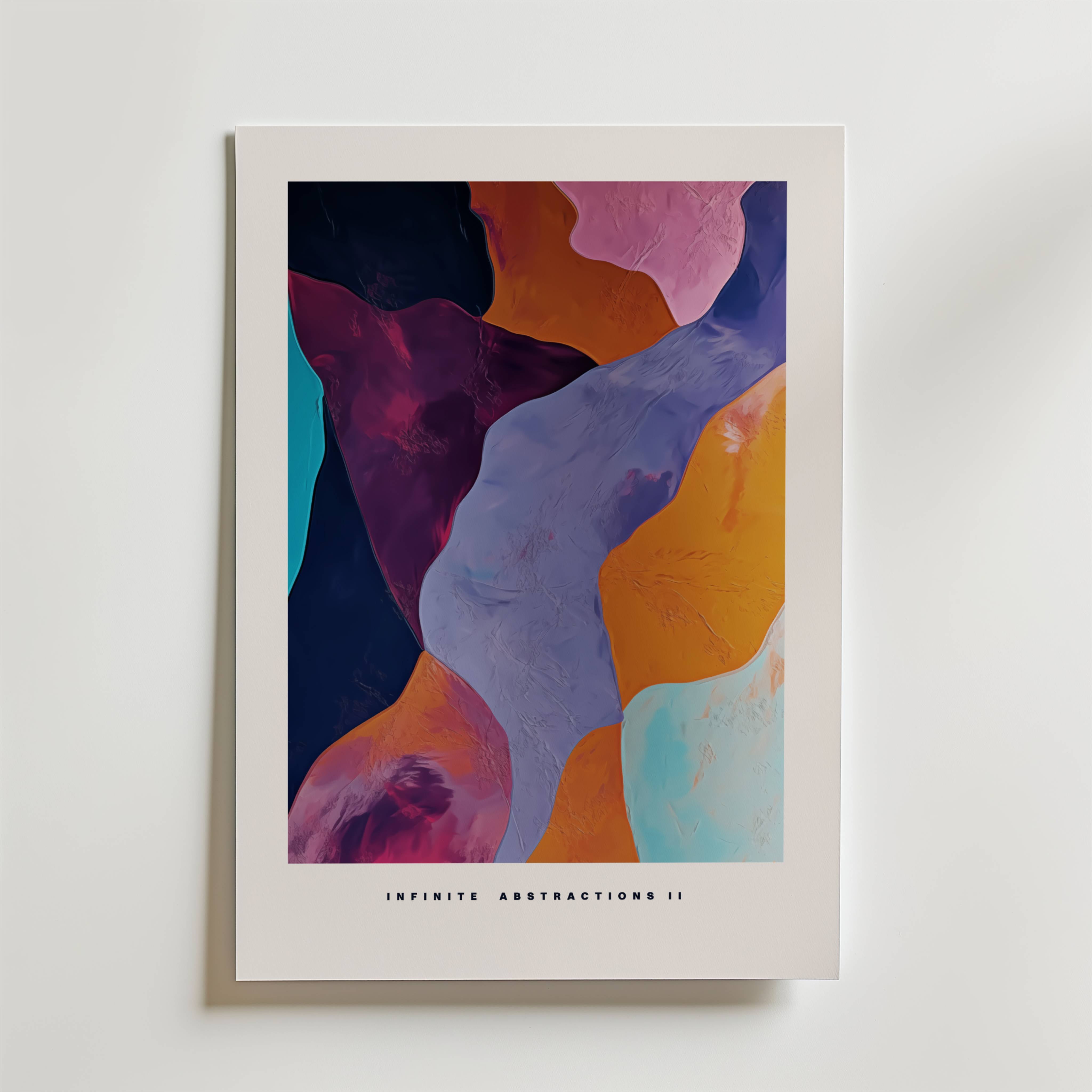 Infinite Abstractions II Poster - Affisch – Bozetto