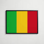 Mali National Flag Poster affisch – köp poster online – Bozetto väggdekoration