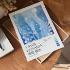 Yayoi Kusama Blue Infinite Flow Poster