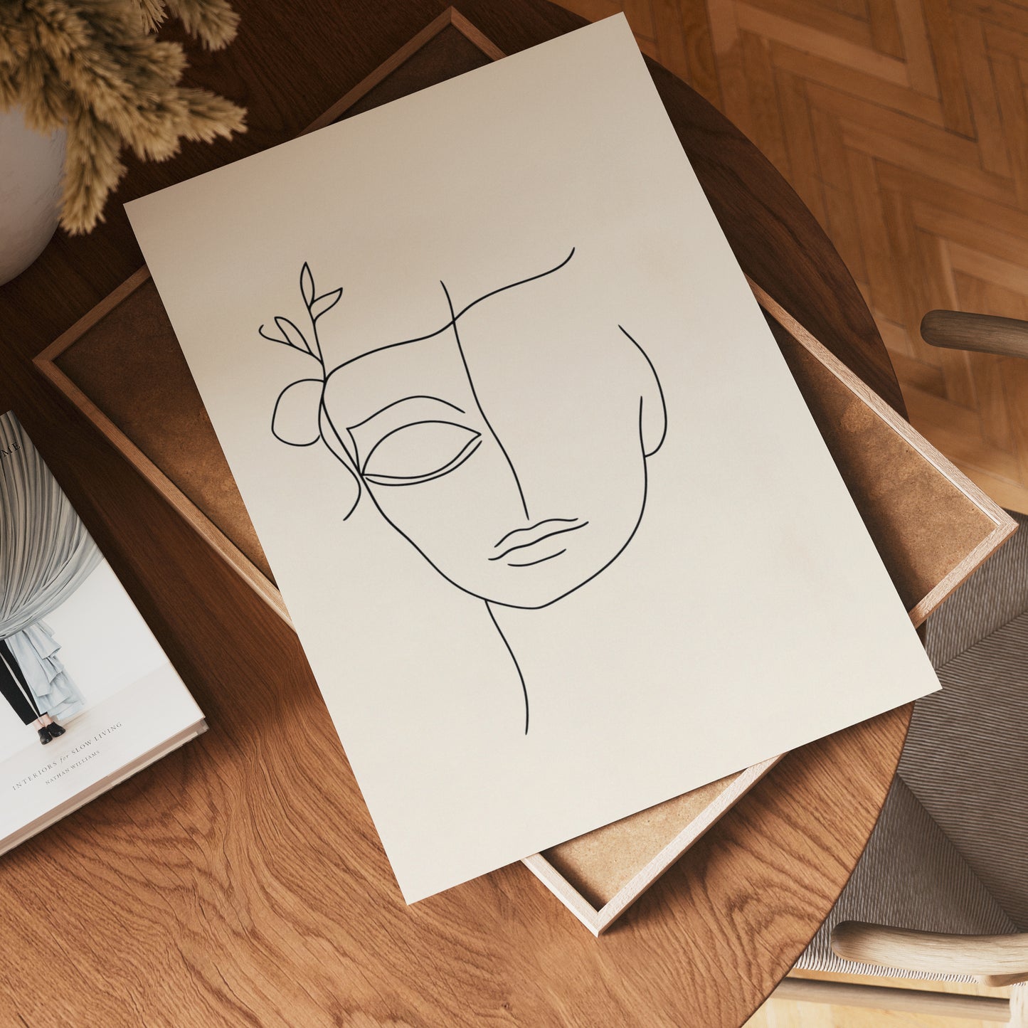 Kahlo Lines Poster