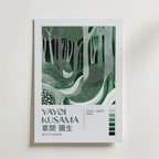 Yayoi Kusama Emerald Forest Flow Poster