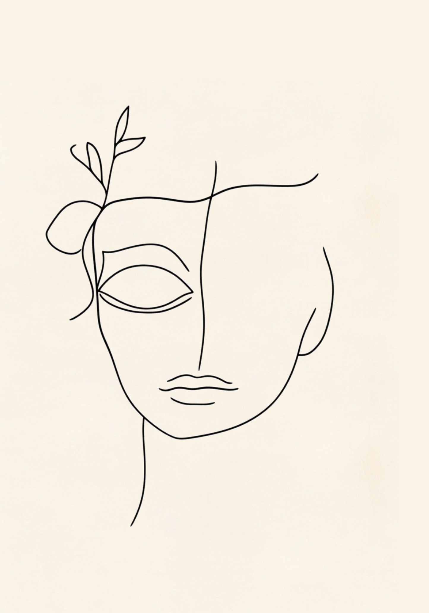 Kahlo Lines Poster
