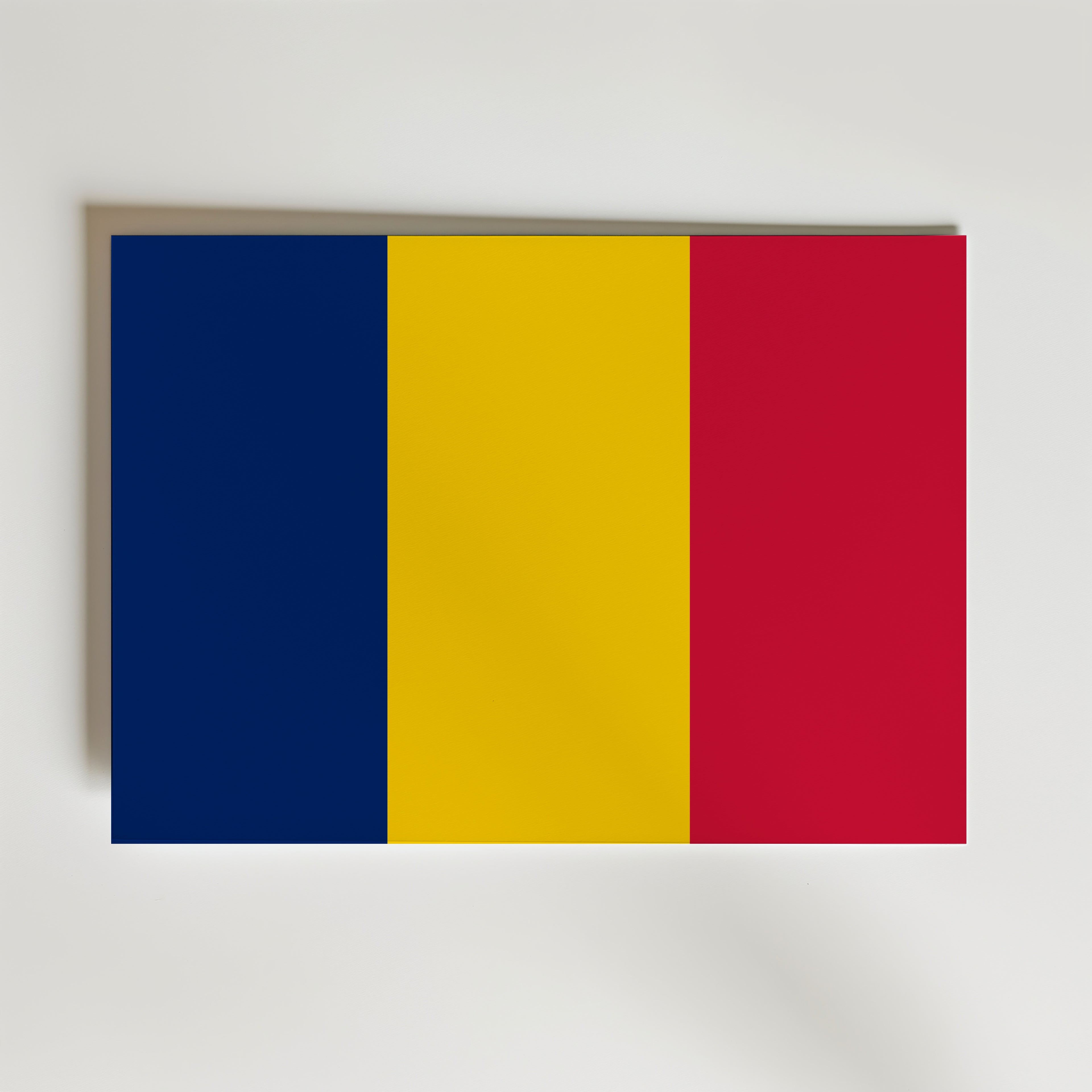 Chad National Flag Poster affisch – poster till väggdekoration – köp online hos Bozetto
