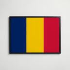 Chad National Flag Poster affisch – köp poster online – Bozetto väggdekoration