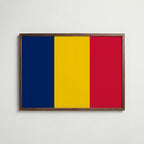 Chad National Flag Poster poster – väggdekoration för hemmet – köp hos Bozetto