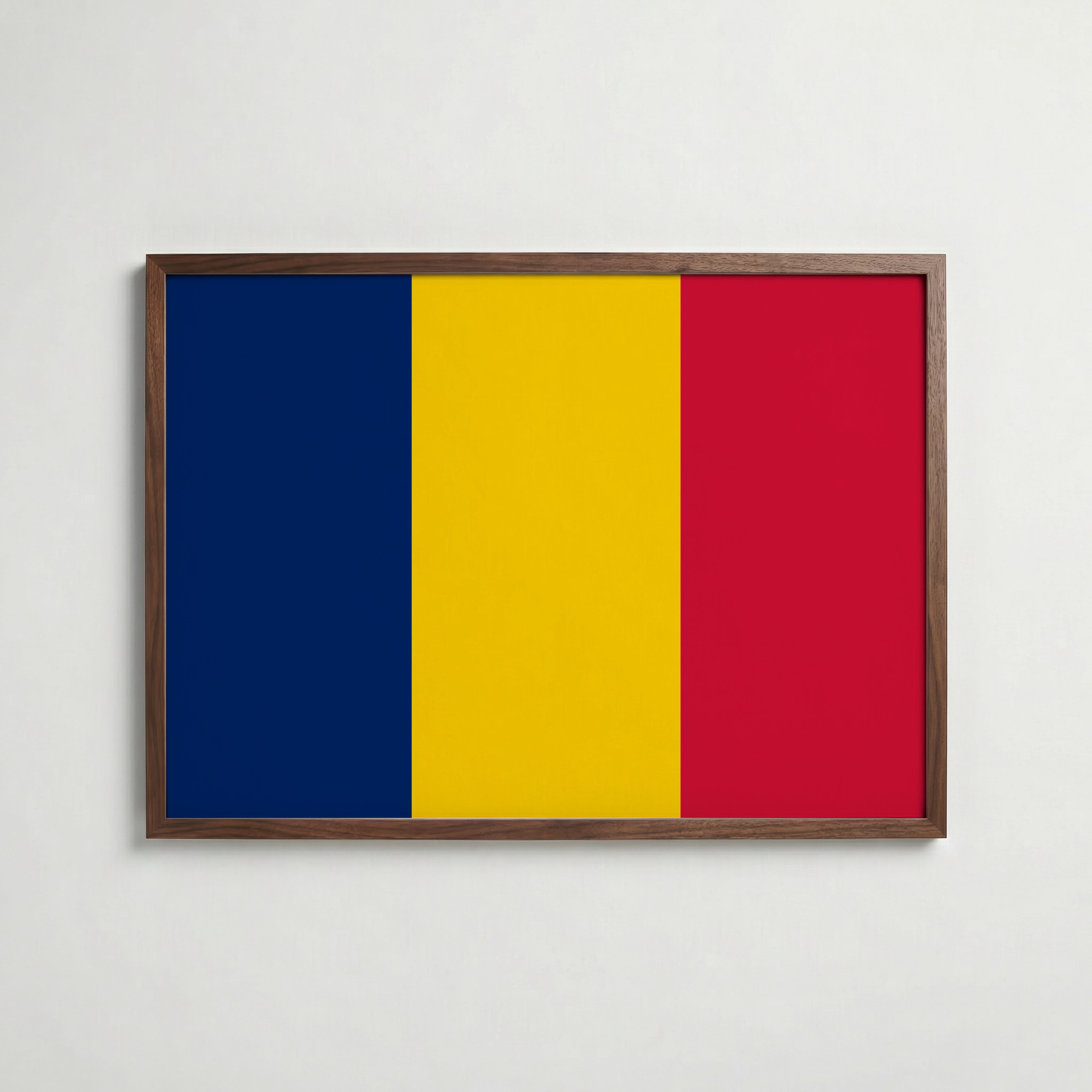 Chad National Flag Poster poster – väggdekoration för hemmet – köp hos Bozetto