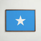 Somalia National Flag Poster poster – väggdekoration för hemmet – köp hos Bozetto
