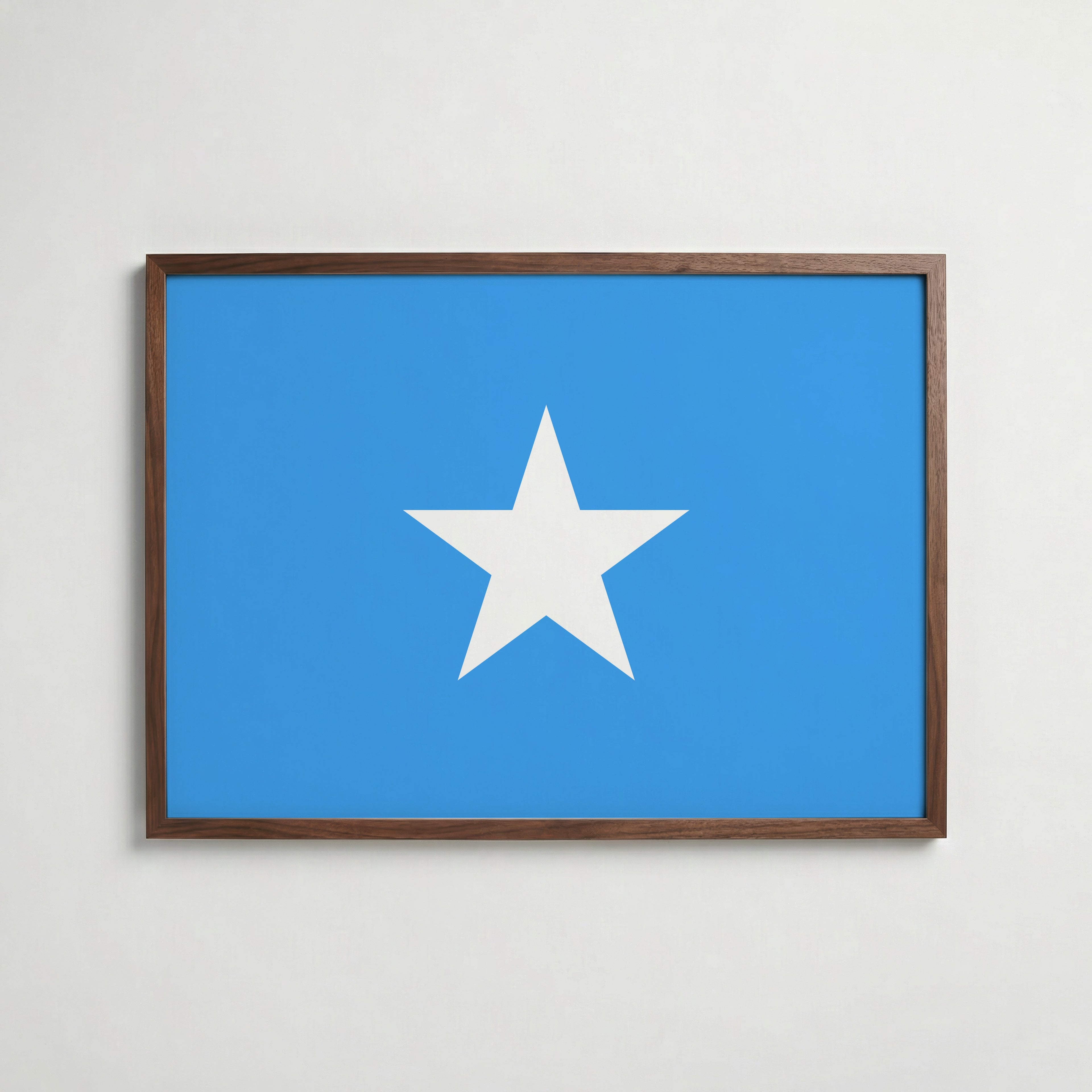Somalia National Flag Poster poster – väggdekoration för hemmet – köp hos Bozetto