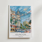 Asuncion Cityscape Poster