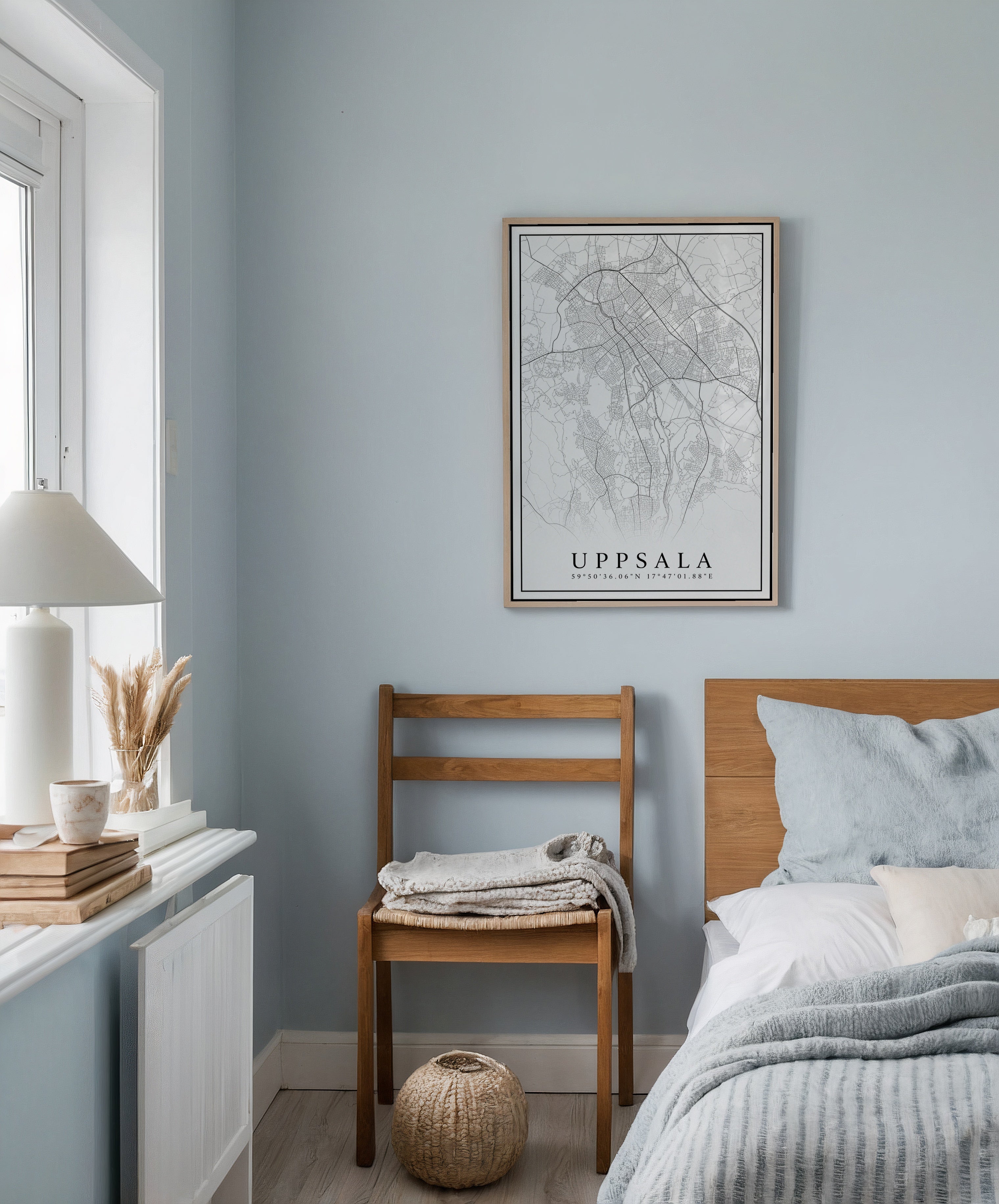 Uppsala Karta Poster