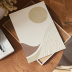 Abstract Sunscape Poster