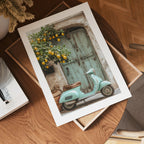 Italian Vespa Poster