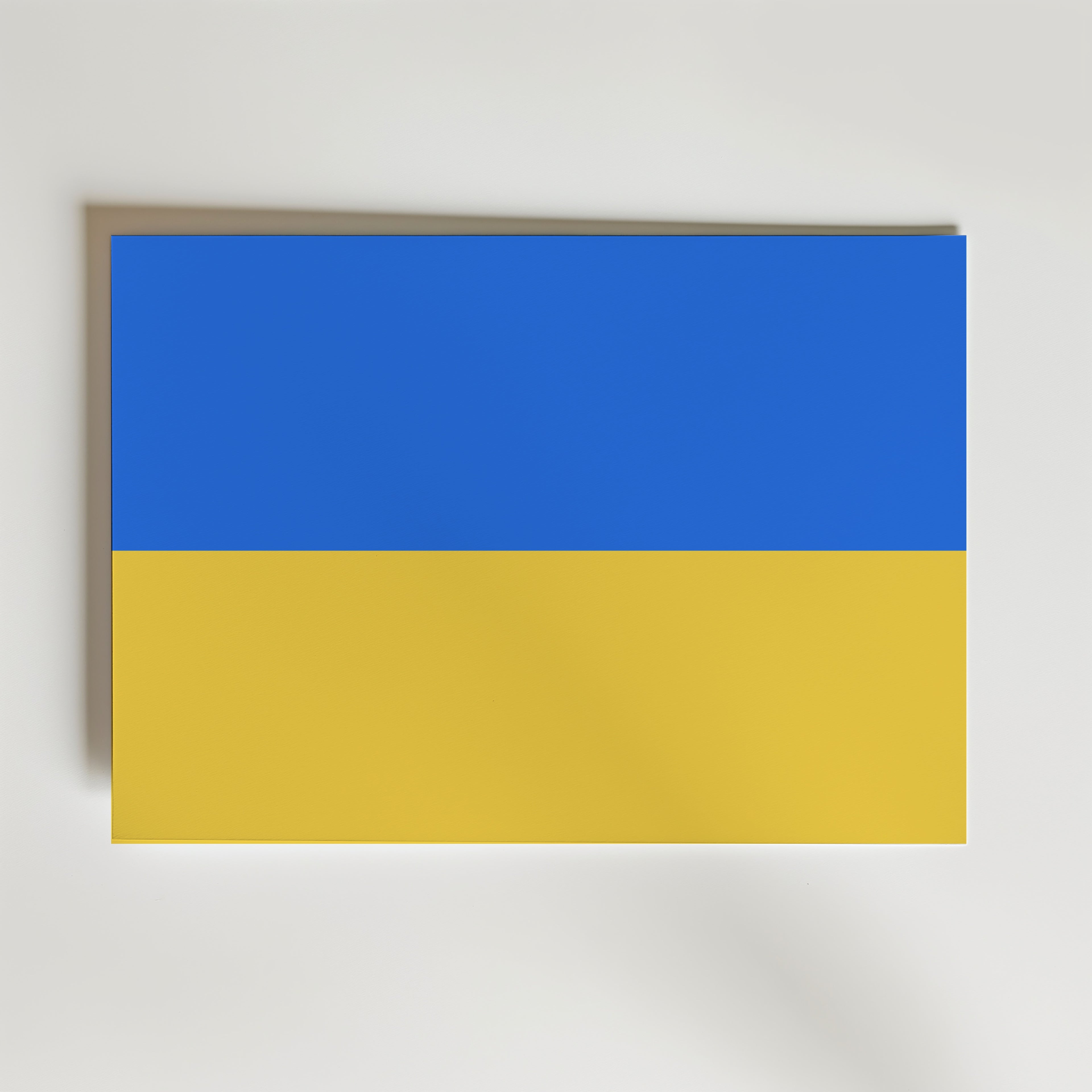 Ukraine National Flag Poster affisch – poster till väggdekoration – köp online hos Bozetto