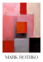 Depth Between Lines Mark Rothko Poster