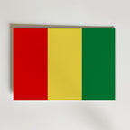 Guinea National Flag Poster affisch – poster till väggdekoration – köp online hos Bozetto