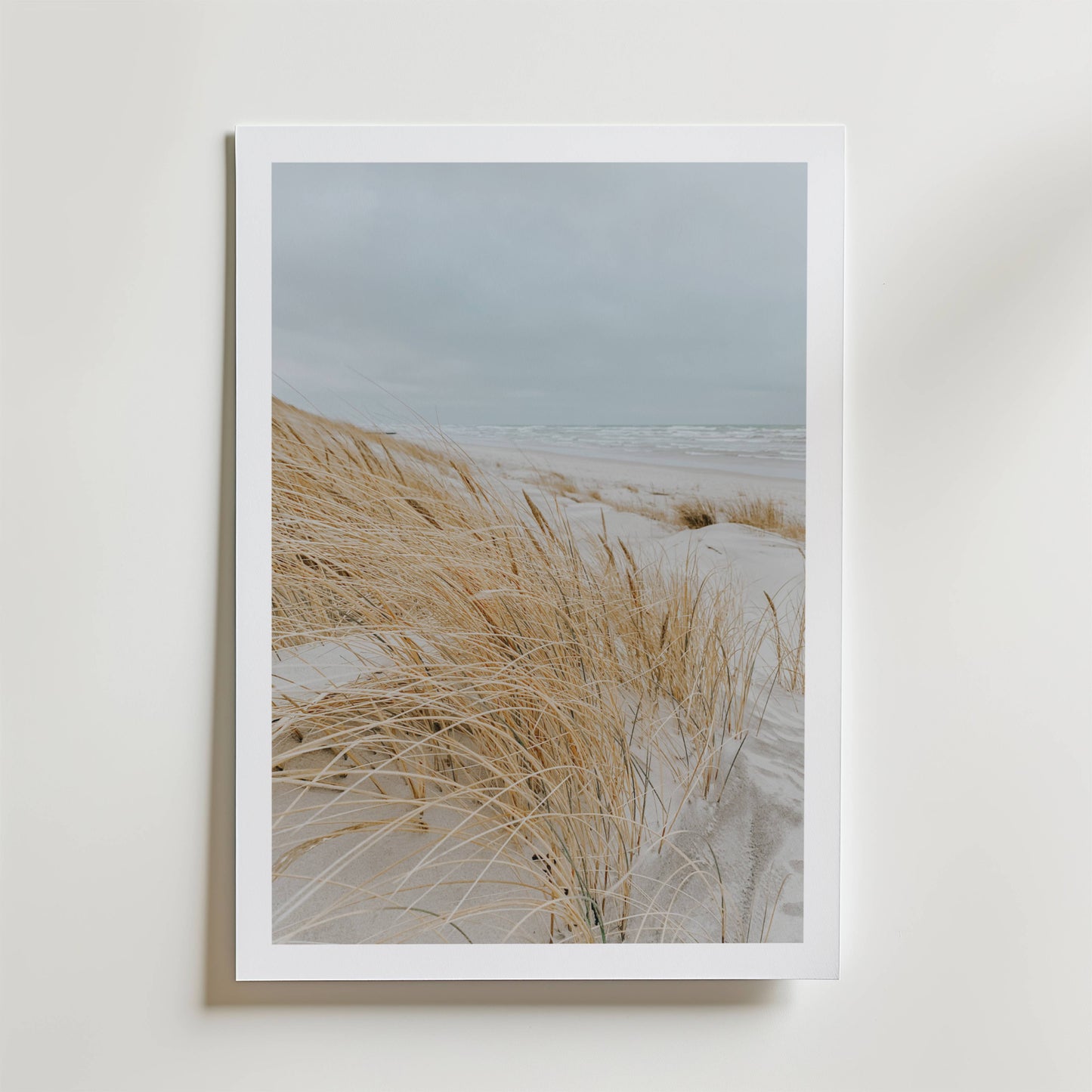 Windy Coast Dunes Poster