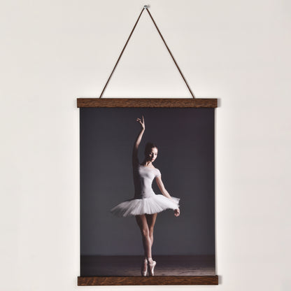 Posterhängare Valnöt med magnet